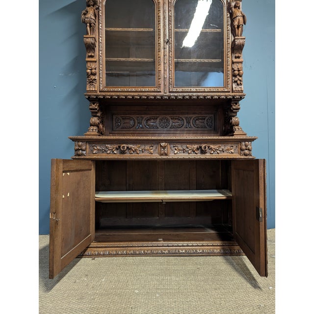 Renaissance Hunting and Fishing Buffet For Sale - Image 6 of 17