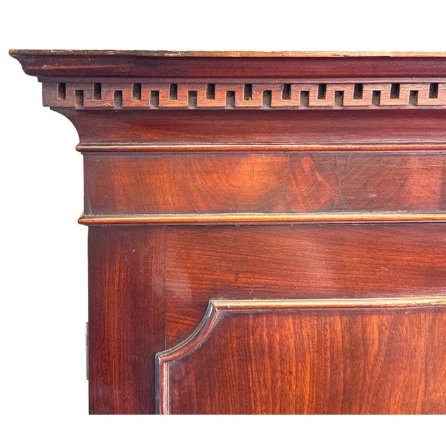 18th Century Chippendale Mahogany Library Bookcase, 1760s For Sale - Image 3 of 16