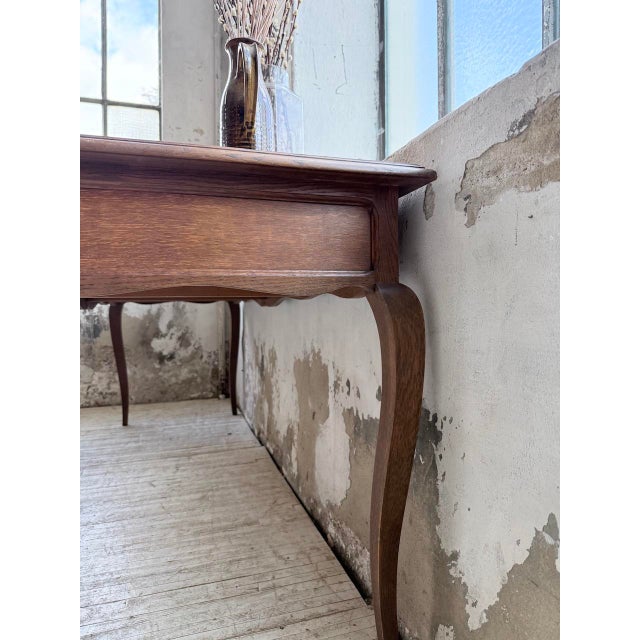 Vintage Oak Console Desk, 1960s For Sale - Image 18 of 18