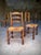 Brutalist Mulching Chairs attributed to George Robert, France, 1950s, Set of 4 For Sale - Image 16 of 18