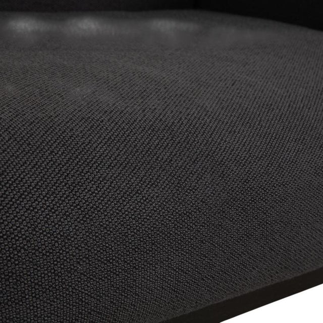 Modern Elm Chaise Lounge in Anthracite Upholstery and Oak by Jehs & Laub for Cor For Sale - Image 3 of 13