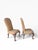 Textile Set of 4 Oscar De La Renta for Century Furniture Paisley Upholstered Dining Chairs For Sale - Image 7 of 17
