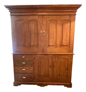 Antique Country Maids Pantry Cabinet