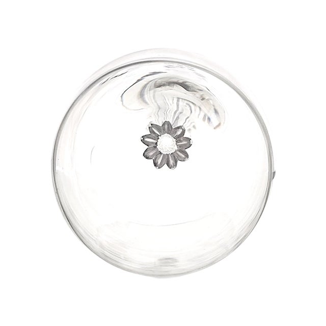 Transparent Late 20th Century Lenox Aria Lead Crystal Wine Glasses Set of 7 For Sale - Image 8 of 8