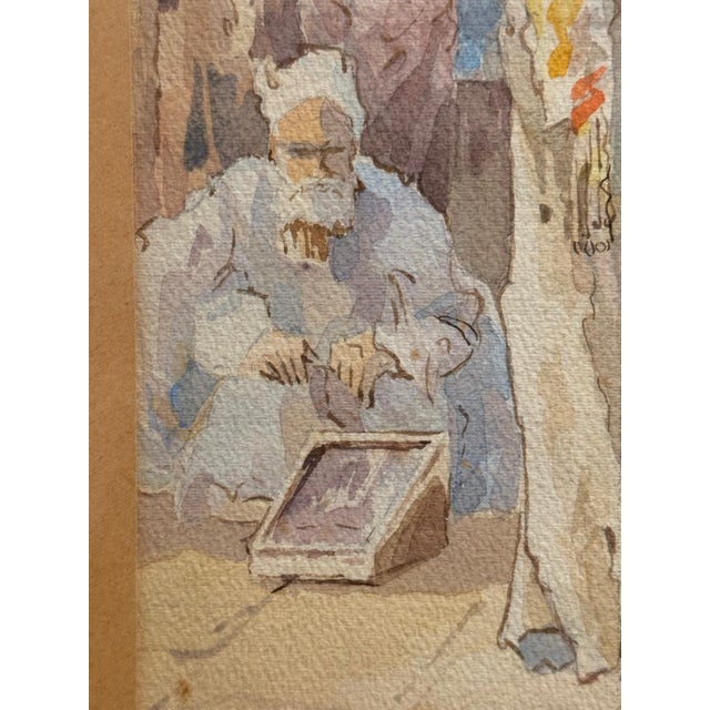 Pair of Signed Orientalist Watercolours by Carl Werner, 19th Century, Set of 2 For Sale - Image 4 of 17