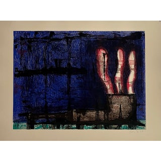 Aaron Fink, Boston Modernist Color Etching Smoking Pipe Aaron Fink Pop Art Print Americana, 1987 For Sale