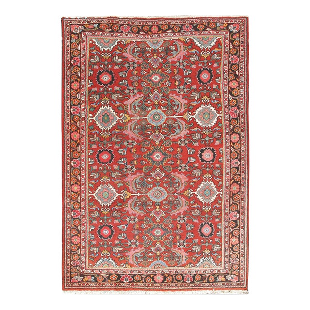 Vintage Oriental Rug 7'6 X 10'9 For Sale