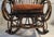 Late 19th Century 19thc Childs Bentwood Rocker W/Suede Seat Cushion For Sale - Image 5 of 6