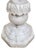 Vintage Italian Carved Carrara Marble Pedestal Plant Stand Column For Sale - Image 10 of 10