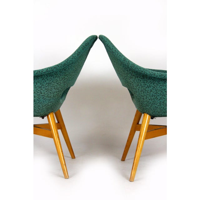 Armchairs by Miroslav Navratil for Tatra Nábytok, 1960s, Set of 2 For Sale - Image 13 of 18