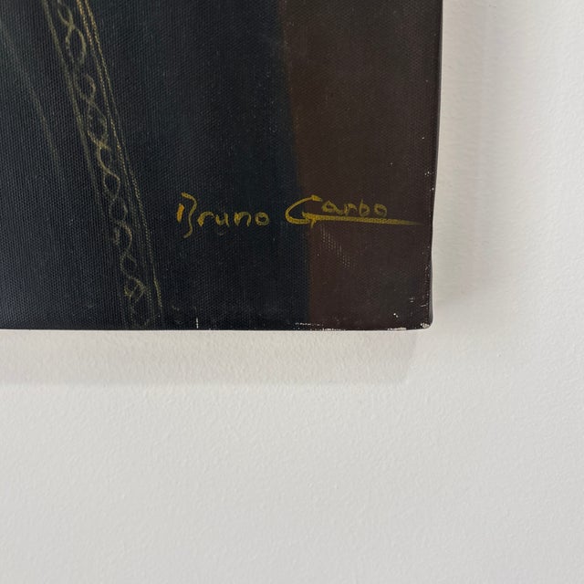 1970s Madonna and Child Painting For Sale - Image 10 of 11