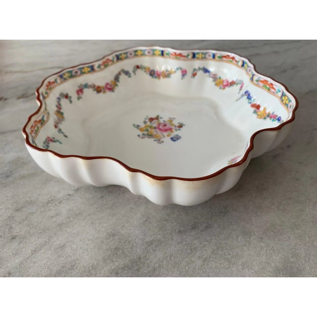 Antique Mintons England Scalloped Dish For Sale - Image 12 of 13