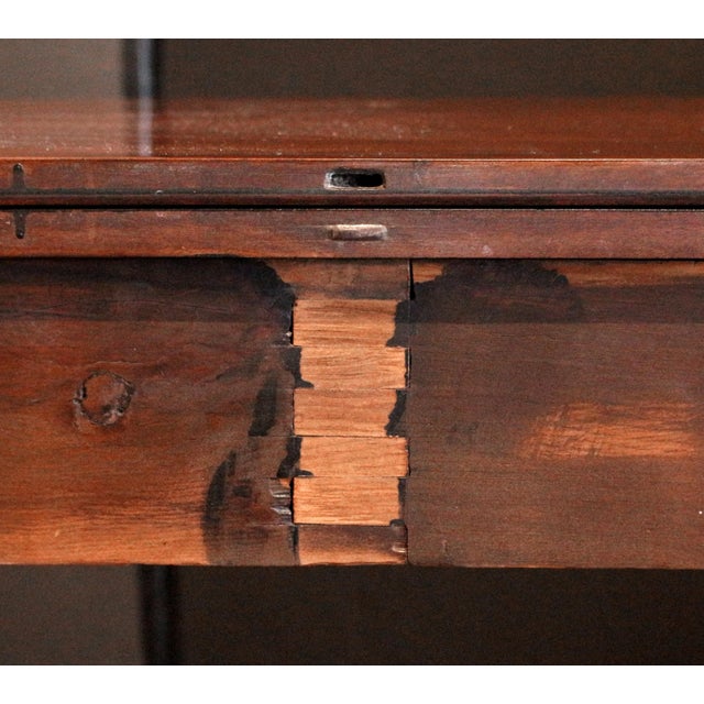 Late 18th Century Circa 1780 George III Period English Tea Table For Sale - Image 5 of 10