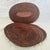 Dark brown set of 6 Rattan Placemats. Perfect for a summer bbq or Rustic table setting. 13.25in w x 19in d x .25in h Make...
