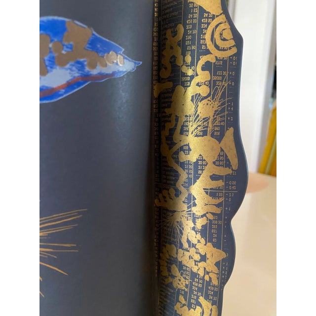 Ceramic Vintage Mid Century Modern Rosenthal Designer Abstract Vase For Sale - Image 7 of 9