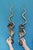 Egyptian Revival Style Engraved Brass Cobra Sconces, Set of 2 For Sale - Image 13 of 18