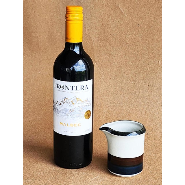 1970s Arabia Finland Kara Ceramic Creamer For Sale In Miami - Image 6 of 9