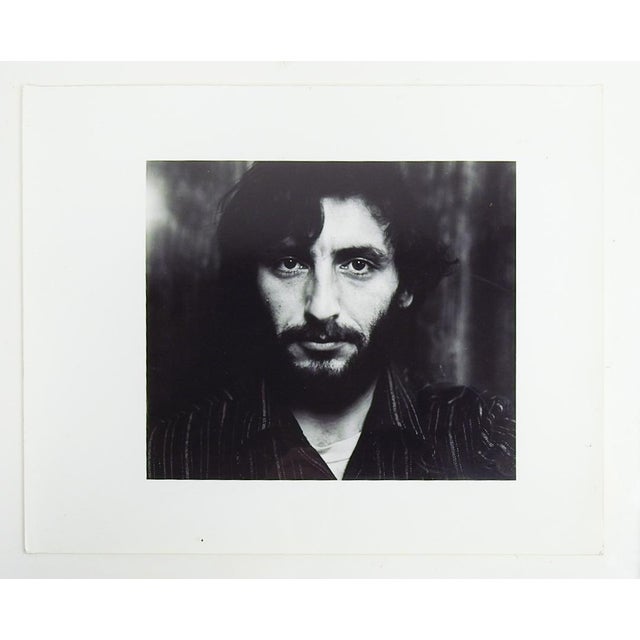 Mid 20th century photograph of bearded man attributed to Jeff Weiss (20th 21st century). Unsigned. Unframed, image size...