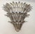 Italian 21st Century Smoky Murano Tiered Palmette Chandelier by Fabio LTD For Sale - Image 3 of 7