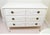 Adorable Julia Gray Hand-Painted Bench Made Dresser Chest For Sale - Image 4 of 9