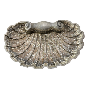 Vintage Cast Aluminum Garden Ornament Bird Bath