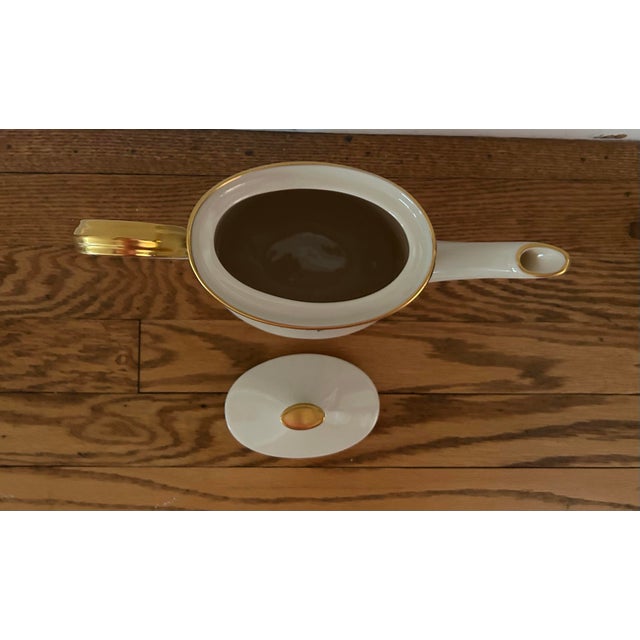 Lenox 1990s Holiday by Lenox Coffee Pot, Discontinued For Sale - Image 4 of 6