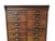 1920s Vintage Danish Archive Filing Cabinet in Oak from Silkeborg Møbelfabrik, 1920s For Sale - Image 5 of 14