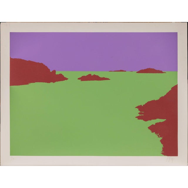 América Sánchez “Ithaca” Portfolio – Set of 4 Signed Original Silkscreens in Variant Colorways, Spanish Modern Graphic Design, C. 1970s For Sale - Image 4 of 13