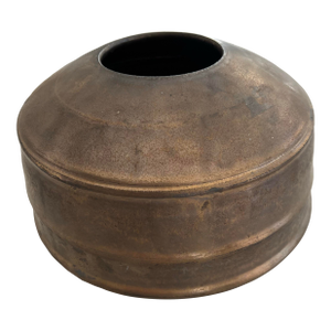 Sculptural Handmade Copper Pottery Signed