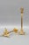 French Empire Gilt Bronze Candlesticks on Hoofed Faun Feet, 1890s, Set of 2 For Sale - Image 14 of 18