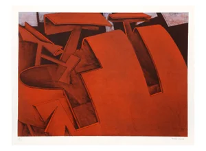 Jasha Green "Untitled 19" Lithograph