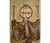 A gorgeous, mid century glass column lamp. Features a neoclassical figural scene on a faux marbled ground. Applied and...