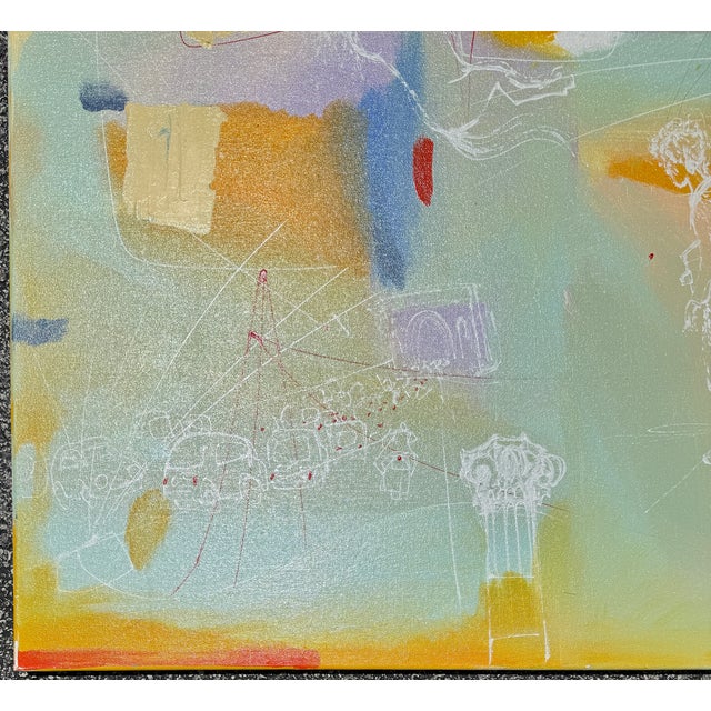 "European Memories", Acrylic on Canvas by Joe Davis For Sale In Miami - Image 6 of 9