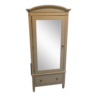 Custom Made Ebbett Design Mirrored Armoire For Sale
