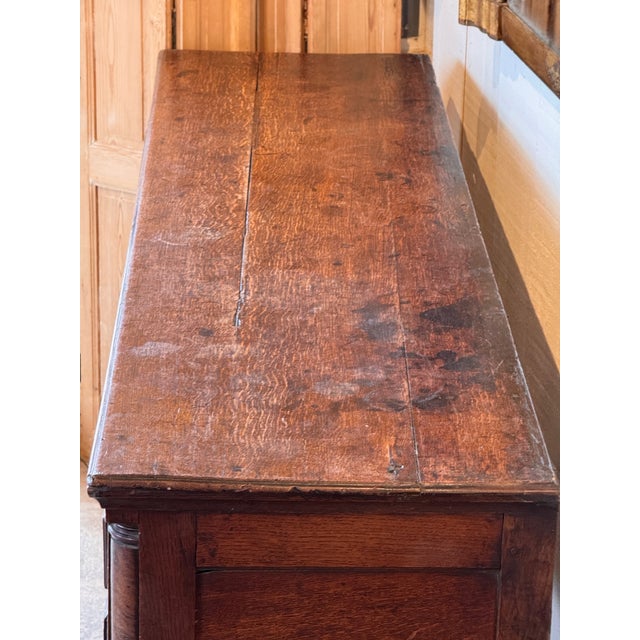 George III 18th Century Oak Dresser Base For Sale - Image 13 of 14