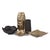 2020s Rough Gold Uneven Square Dish For Sale - Image 5 of 7