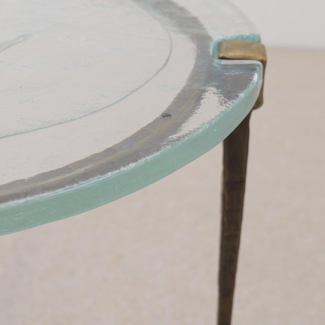 Tables in Bronze and Glass by Lothar Klute, Set of 3 For Sale - Image 14 of 18