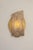Mojave #1 wall light in stoneware and canvas by margaux leycuras. One of a kind, signed and numbered. Dimensions: d 13 x w...