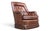 Vintage 1970s Drexel Heritage Brown Leather Button-Tufted Swivel-Tilt Lounge Chair For Sale - Image 9 of 16