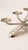 1950s Modernist 4-Light Candelabra in Silver-Plated Metal from WMF Ikora, 1959 For Sale - Image 5 of 8