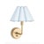 The Polly Wall Sconce brings an air of refined elegance with its single scalloped shade, casting a warm and comforting...