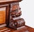 Brown Mid 20th Century Monumental Carved Baroque Style Credenza With Figured Wood Panels — 102″ Wide For Sale - Image 8 of 12