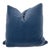 Brunschwig & Fils "Bachelor Mohair" in Blue 22" Pillows-A Pair For Sale