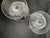 Tiffany and Co. 1990s Tiffany & Co. RCR Cut Crystal Newport Brandy Sniffers - Set of 2 For Sale - Image 4 of 5