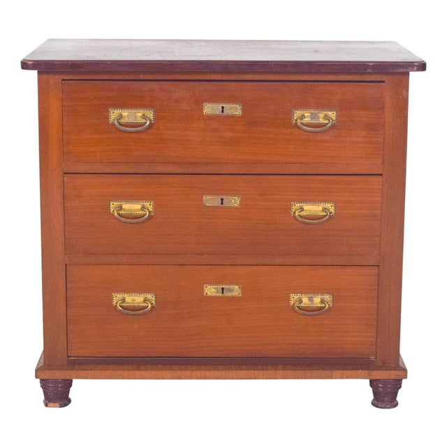 Small Antique Portuguese Chest of Drawers For Sale - Image 9 of 9