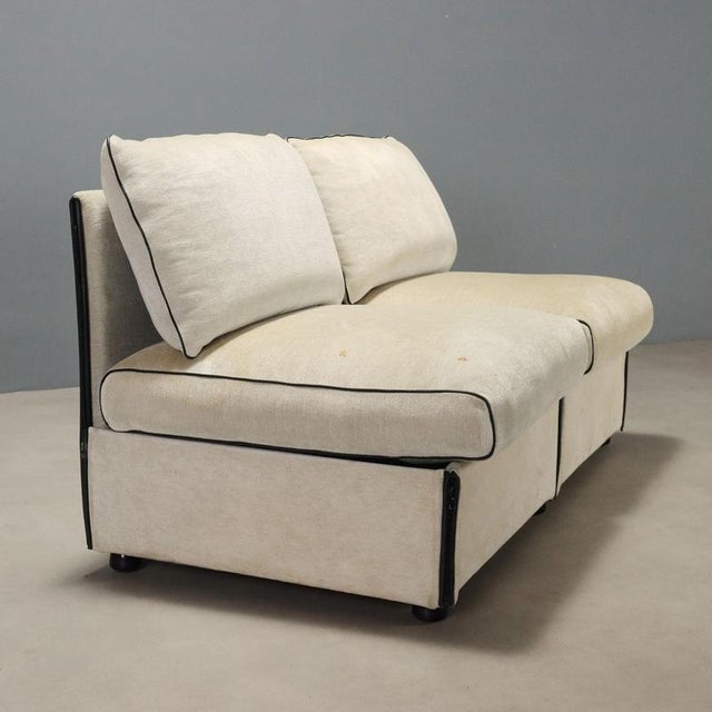 Chair-a-Bank Sofa attributed to Mario Bellini for Cassina For Sale - Image 3 of 12