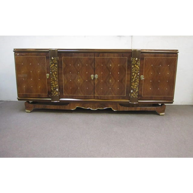 1940s Palisander Art Deco Jules Leleu Sideboard For Sale - Image 12 of 13