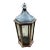 French Rustic Antique Wood Candle Lantern For Sale