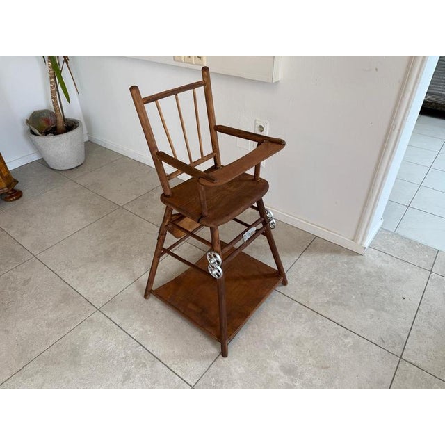 Farmhouse Children's Armchair in Wood For Sale - Image 11 of 12