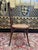 Wood Caned Bistro Chairs, Set of 7 For Sale - Image 7 of 11